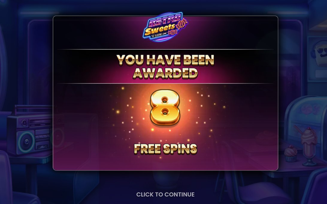 Free Spins-läget i spelets egen layout
